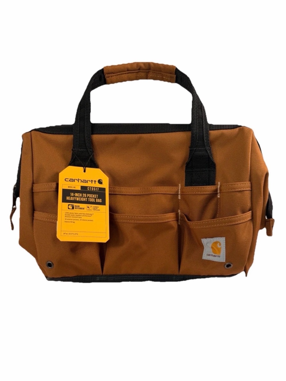 Carhartt 14-Inch 25 Pocket Heavyweight Tool Bag